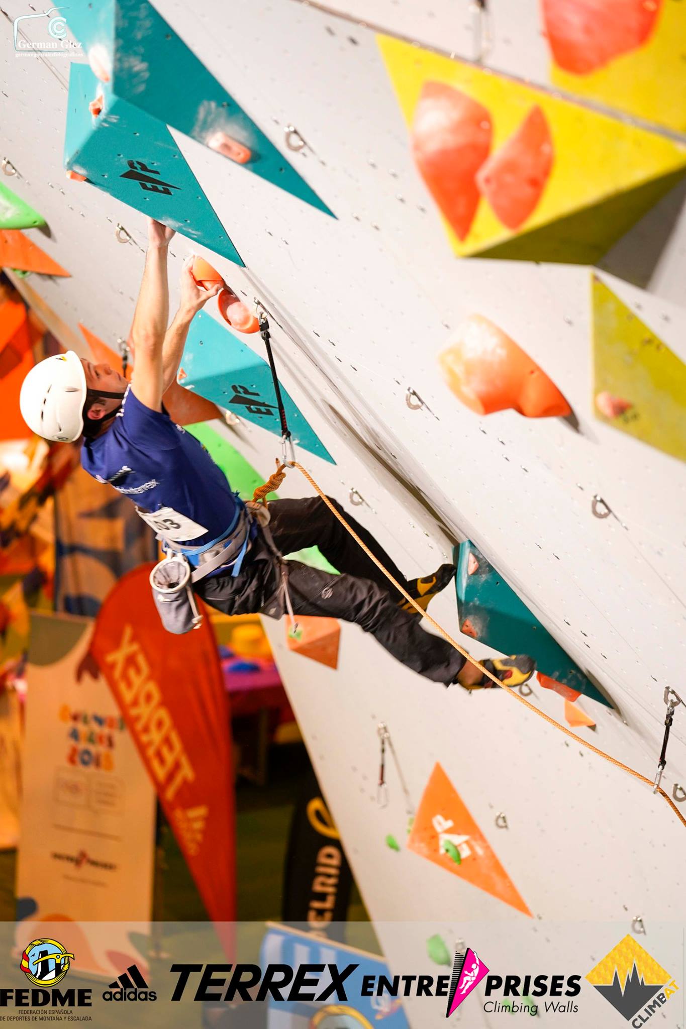 BUEN PAPEL DE LA SELECCIÓN NAVARRA DE ESCALADA EN LA ÚLTIMA PRUEBA DE COPA DE ESPAÑA DE DIFICULTAD